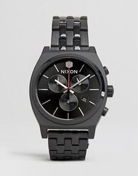 Часы с хронографом Nixon X Star Wars Kylo Ren Time Teller - Черный