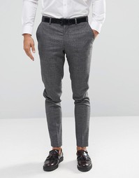 Строгие брюки в клетку Jack &amp; Jones Premium - Серый