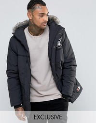 Парка Majestic Raiders эксклюзивно для ASOS - Черный
