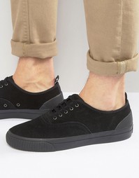 Замшевые кеды Fred Perry Barson - Черный
