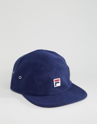 Флисовая кепка с логотипом Fila эксклюзивно для ASOS - Темно-синий