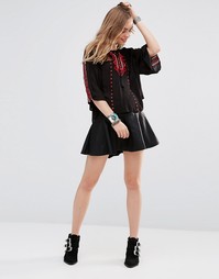 Юбка Free People About A Girl - Черный