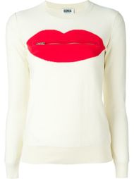 свитер 'Lips Sealed' Sonia By Sonia Rykiel