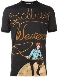 футболка "Sicilian Western" Dolce &amp; Gabbana