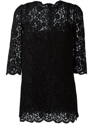кружевое платье  Dolce &amp; Gabbana