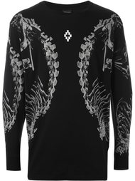 толстовка с принтом скелетов Marcelo Burlon County Of Milan