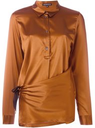блузка с асимметричным подолом Ann Demeulemeester