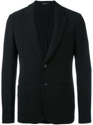 однобортное пальто Giorgio Armani