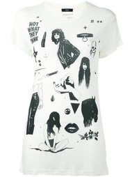 футболка 'Not what they think' Diesel