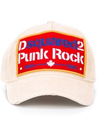 'Punk Rock' patch baseball cap Dsquared2
