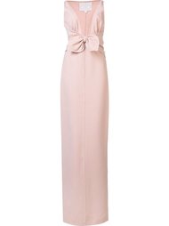 платье в пол с бантом Dsquared2