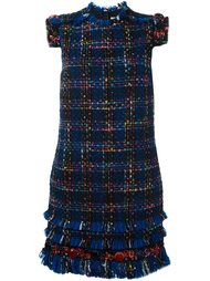 твидовое платье MSGM