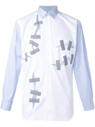 рубашка с рваными деталями   Comme Des Garçons Shirt
