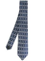 галстук с ромбовидным принтом Armani Collezioni