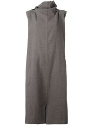 tie collar jumpsuit Rick Owens