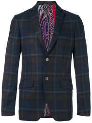 блейзер в крупную клетку Etro