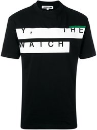 футболка с принтом 'Y, The Watch' McQ Alexander McQueen