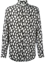 рубашка с принтом звезд Saint Laurent