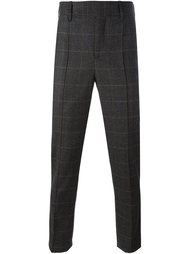 checked tailored trousers Neil Barrett