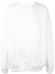'Puffa Face' sweatshirt Henrik Vibskov