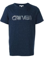 футболка с логотипом  Carven