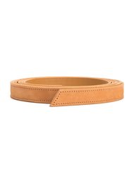 suede belt Egrey