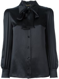блузка с бантом  Saint Laurent