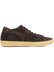 extended sole sneakers Leather Crown