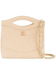 quilted shopper tote Chanel Vintage