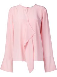 блузка с драпировкой Emilio Pucci
