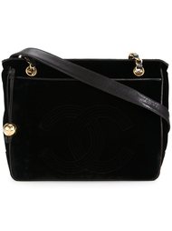 velvet shoulder bag Chanel Vintage