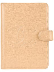 stitched logo dairy case Chanel Vintage
