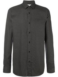 рубашка с узором  Saint Laurent