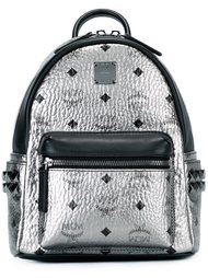 logo print backpack MCM