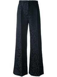 jacquard straight trousers Erika Cavallini