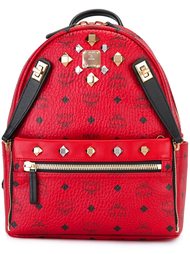logo print backpack MCM