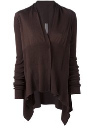 asymmetric cardigan Rick Owens