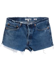 no waist mid rise shorts Re/Done