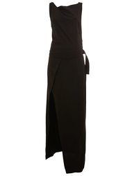 asymmetric draped dress Ann Demeulemeester