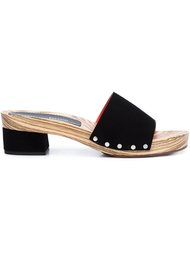 wooden sole sandals Proenza Schouler