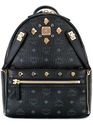 logo print backpack MCM