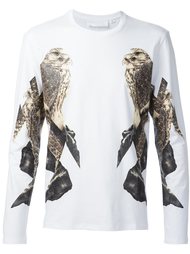 eagle print long sleeve T-shirt Neil Barrett