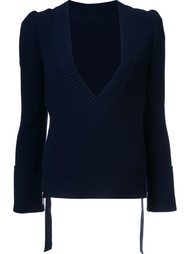 v-neck jumper Sacai