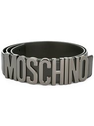 ремень с логотипом  Moschino