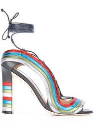 'Crazy Stripes' sandals Paula Cademartori