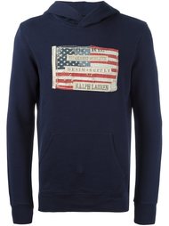 flag patch hoodie Polo Ralph Lauren