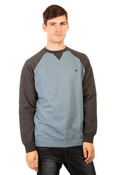 Толстовка свитшот Quiksilver Everydaycrew Captains Blue