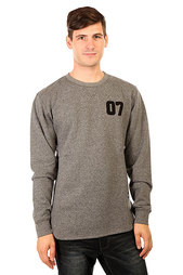 Толстовка свитшот DC Woodend Heather Charcoal