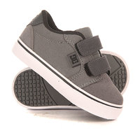 Кеды кроссовки низкие детские DC Anvil V Tod Grey/Black