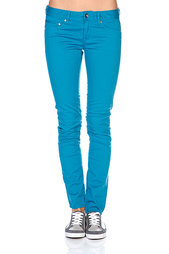 Джинсы узкие женские Roxy Suntrippers Mini Moroccan Blue